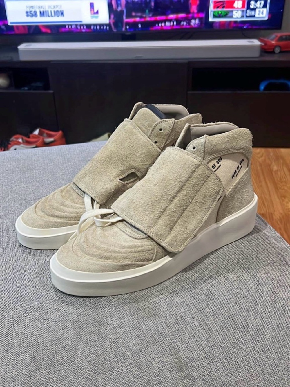Fear of God mid skate sneakers